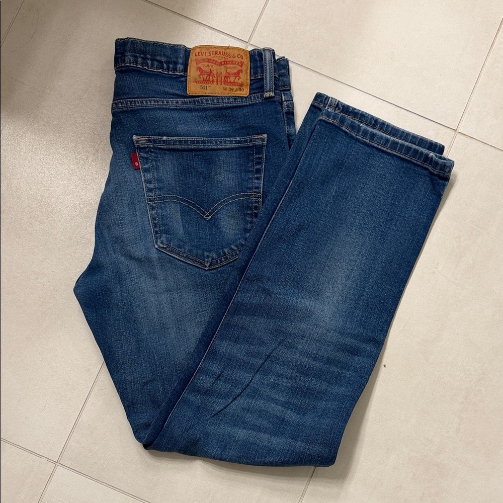 Levi's Men's 511 Blue Jeans